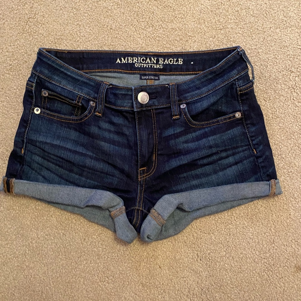 American eagle denim shorts